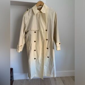 Cream Trench coat